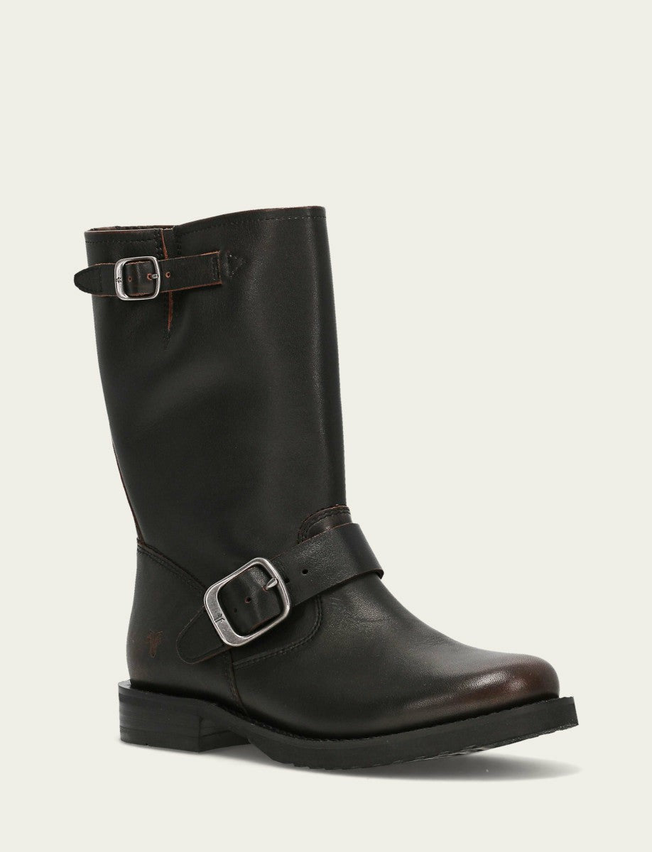 FRYE Women's Antique Brown Veronica Flex Short Boot