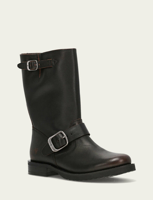 FRYE Women's Antique Brown Veronica Flex Short Boot