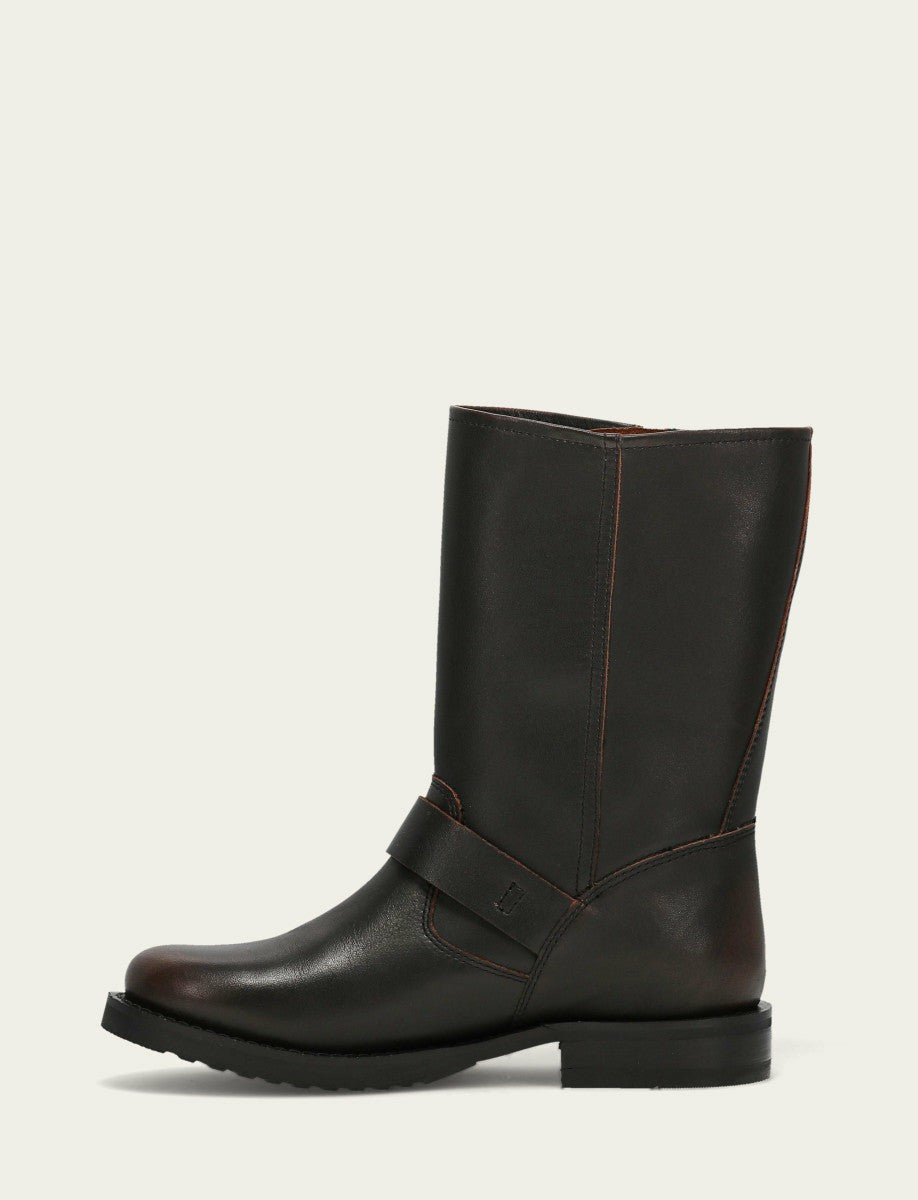 FRYE Women's Antique Brown Veronica Flex Short Boot
