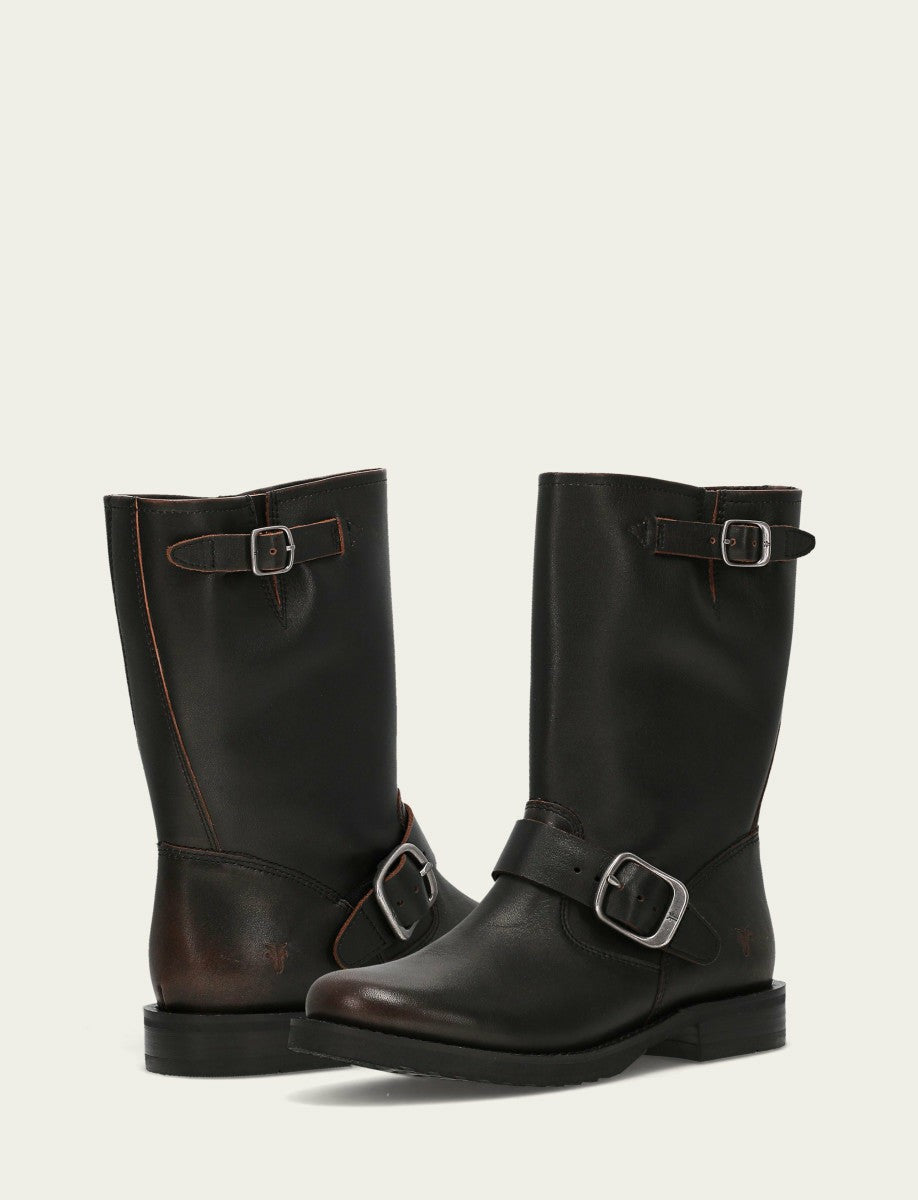 FRYE Women's Antique Brown Veronica Flex Short Boot