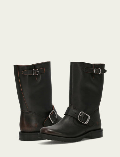 FRYE Women's Antique Brown Veronica Flex Short Boot
