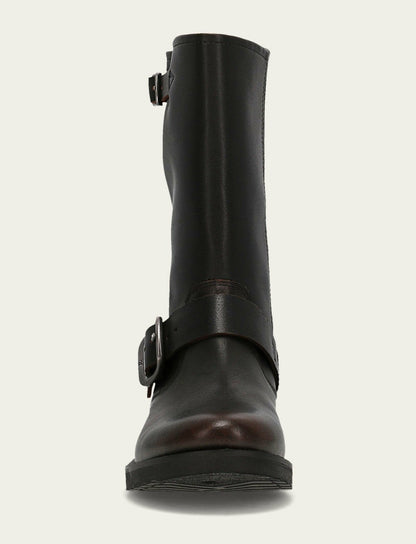 FRYE Women's Antique Brown Veronica Flex Short Boot