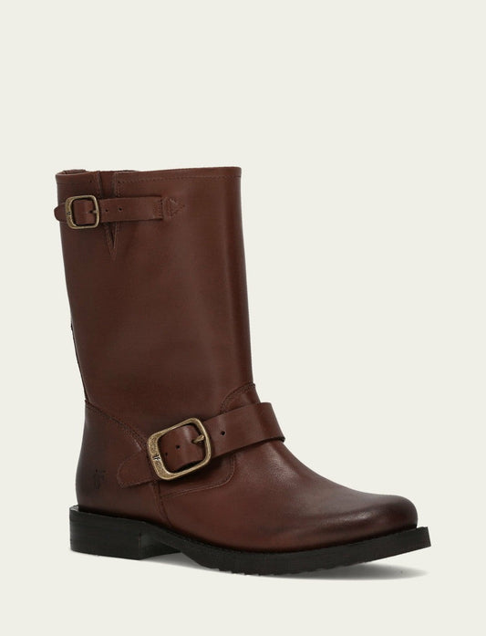 FRYE Women's Walnut Mid-Calf Flex Short Boot