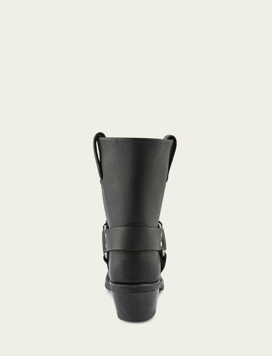 FRYE Women's Black Harness 8R Booties