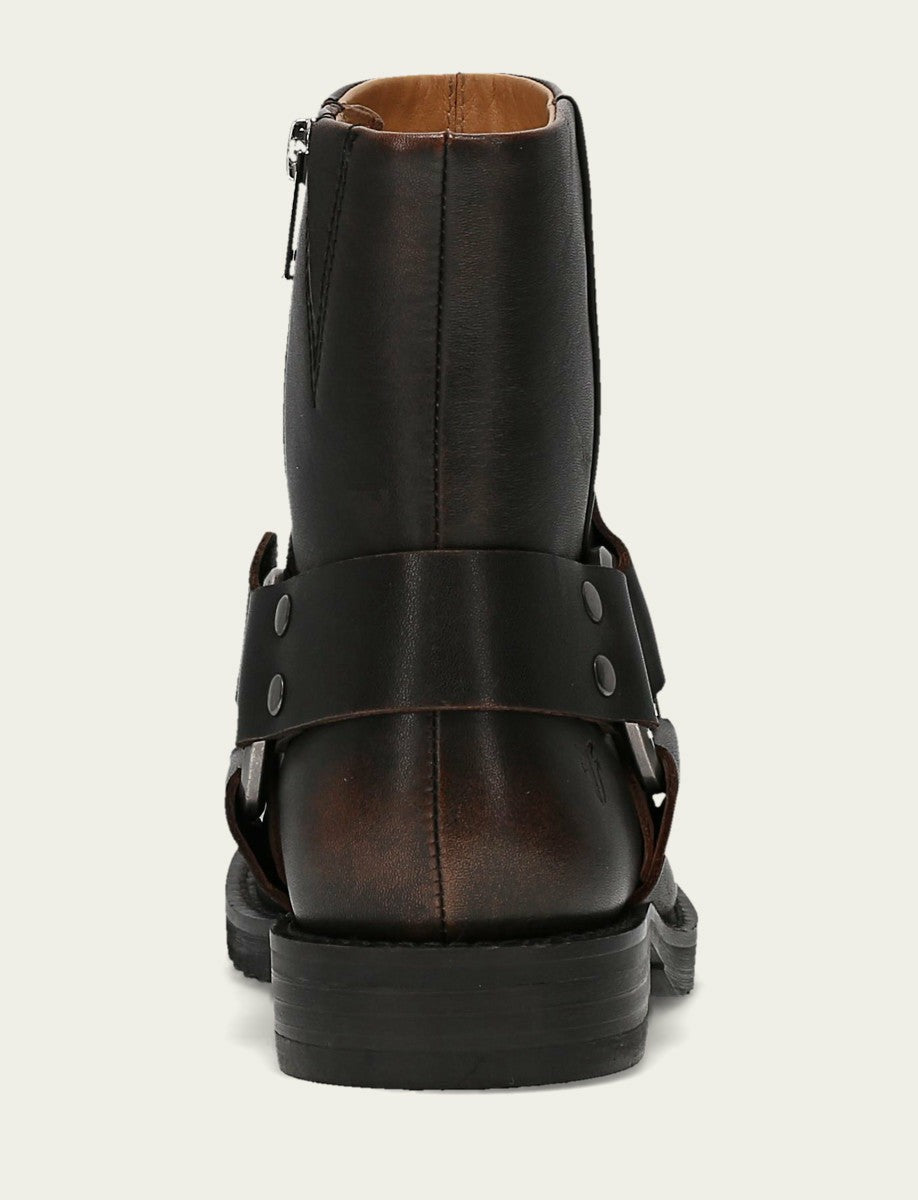 FRYE Women's Antique Brown Veronica Flex Harness Boot