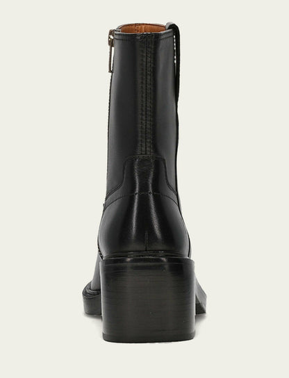 FRYE Women's Black Kate Short Inside Zip Boot