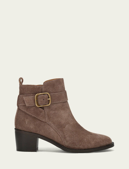 FRYE Women's Taupe Piper Booties