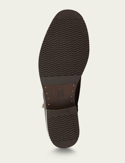 FRYE Women's Dark Brown Madison Moto Shooties