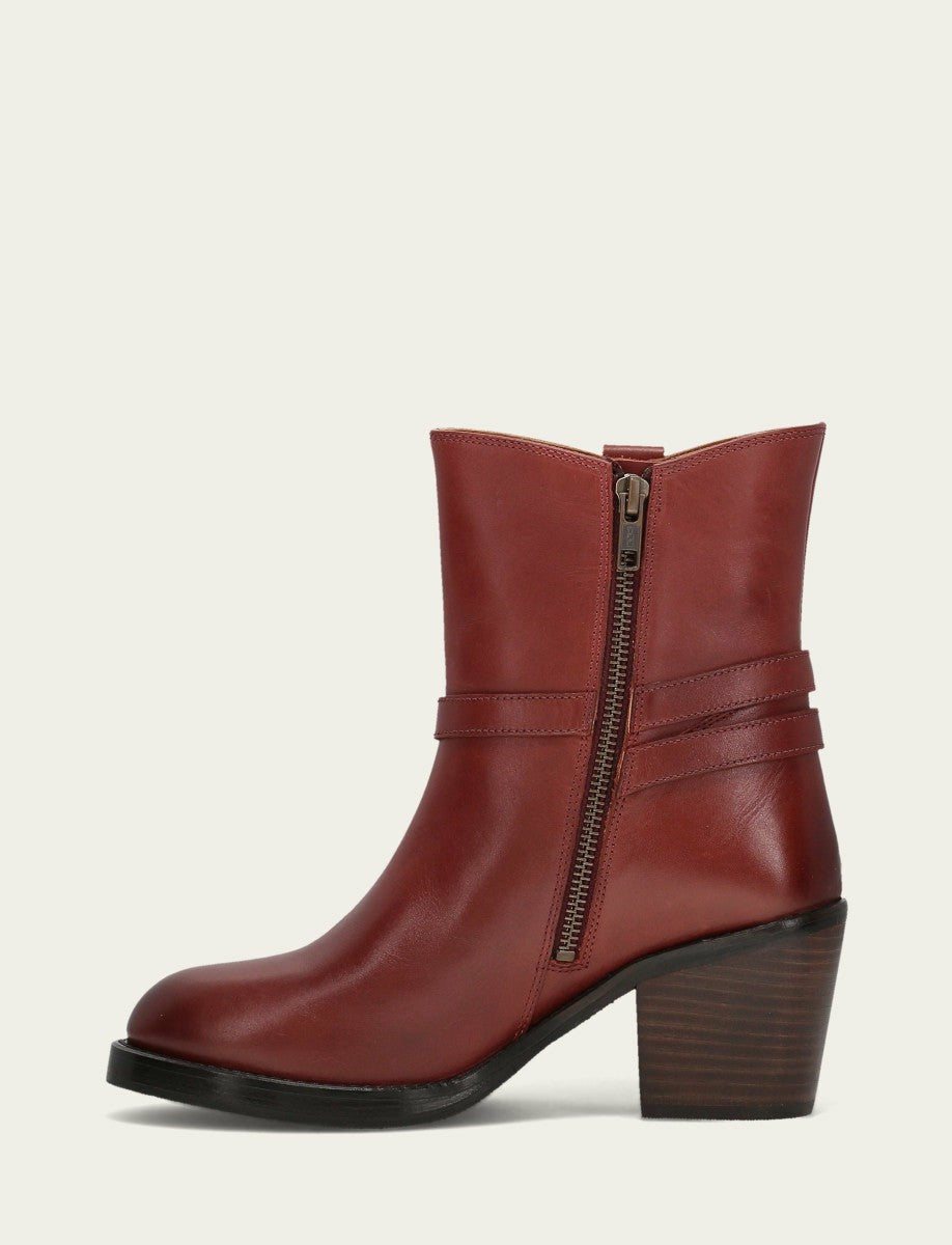 FRYE Women's Cranberry Rylee Belted Inside Zip Boot