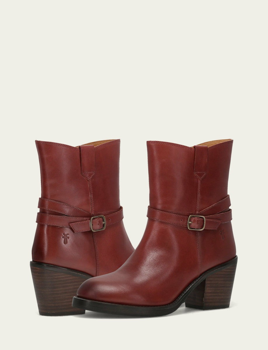 FRYE Women's Cranberry Rylee Belted Inside Zip Boot
