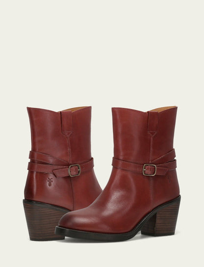 FRYE Women's Cranberry Rylee Belted Inside Zip Boot