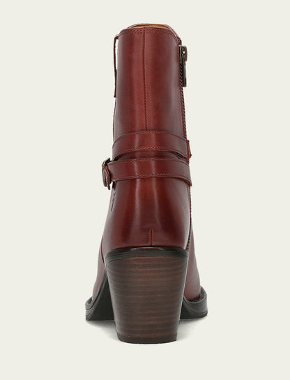 FRYE Women's Cranberry Rylee Belted Inside Zip Boot