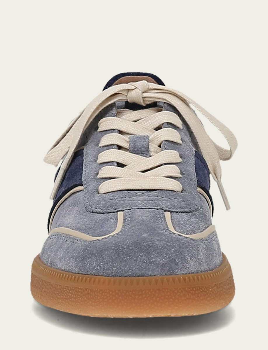 FRYE Women's Denim Milly Low Lace Casual Sneaker