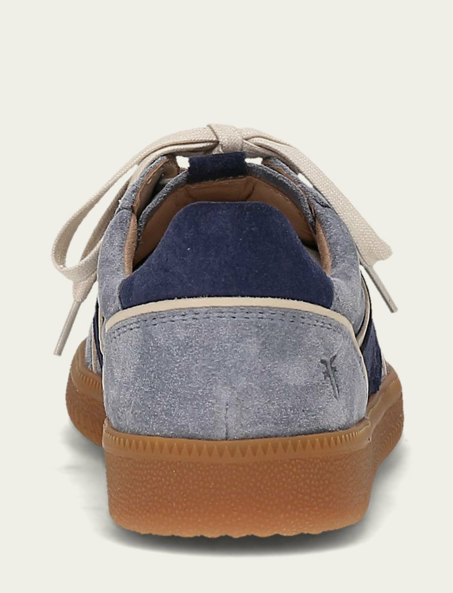 FRYE Women's Denim Milly Low Lace Casual Sneaker