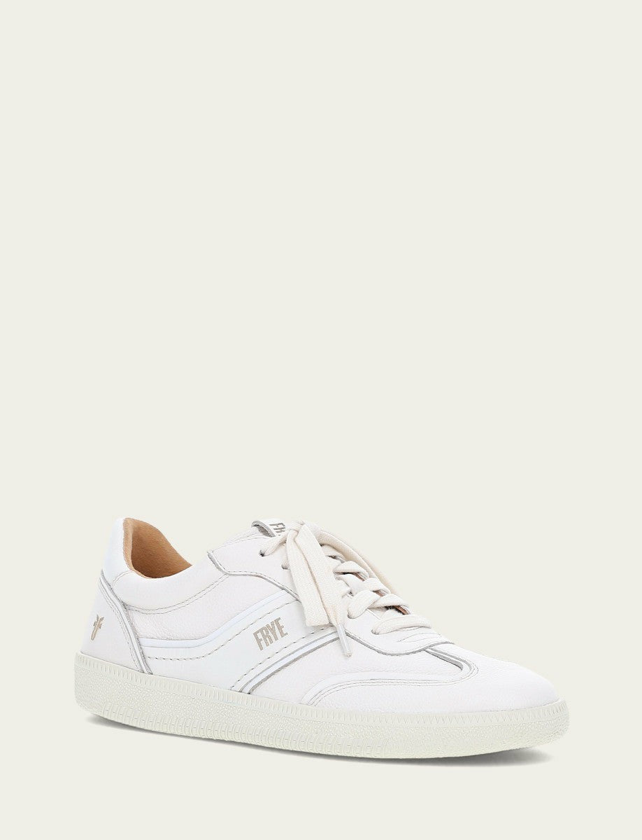 FRYE Women's White Milly Low Lace Sneakers