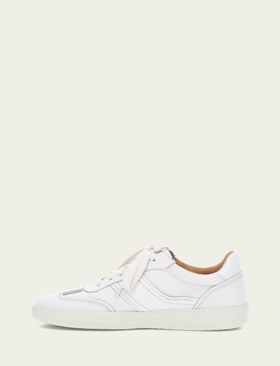 FRYE Women's White Milly Low Lace Sneakers
