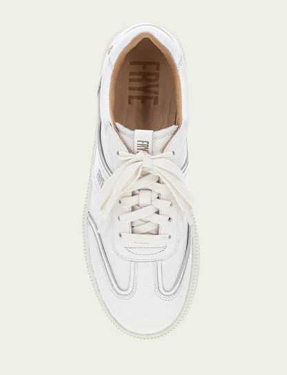FRYE Women's White Milly Low Lace Sneakers