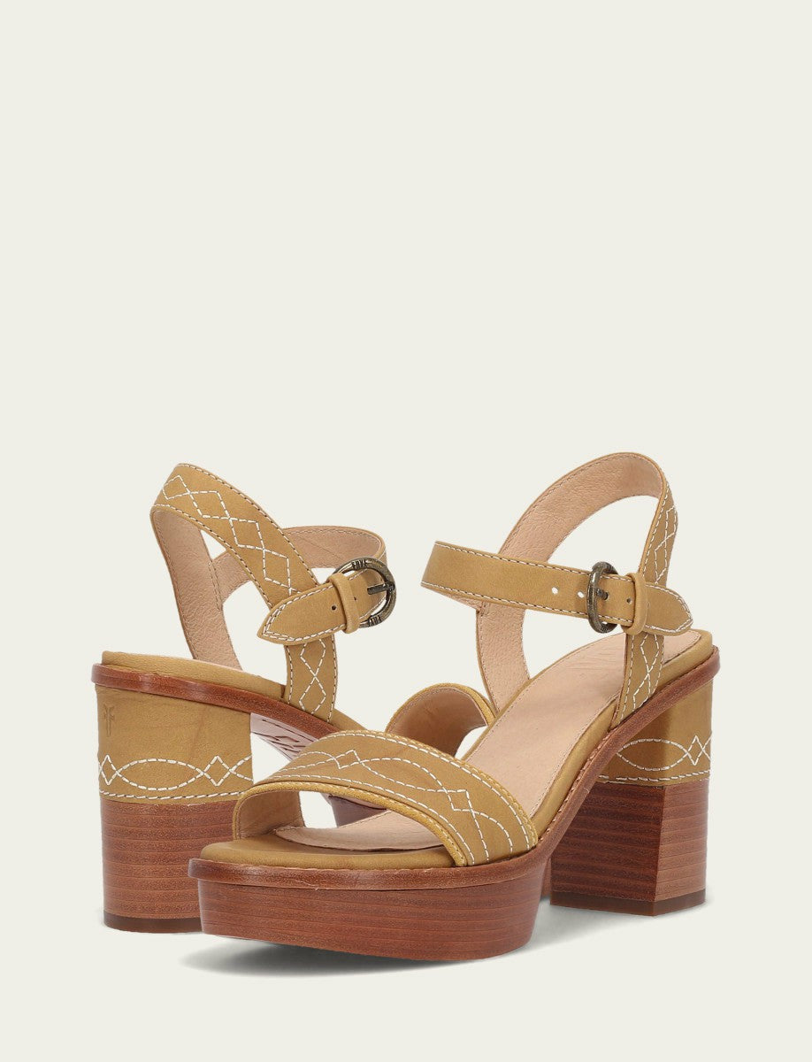 FRYE Women’s Banana Pipa Woodstock Sandals