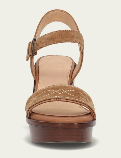 FRYE Women’s Almond Pipa Woodstock Sandals