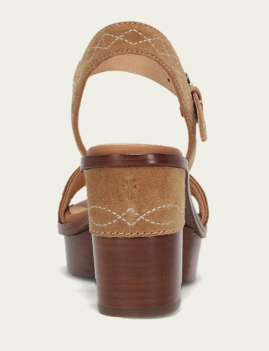 FRYE Women’s Almond Pipa Woodstock Sandals