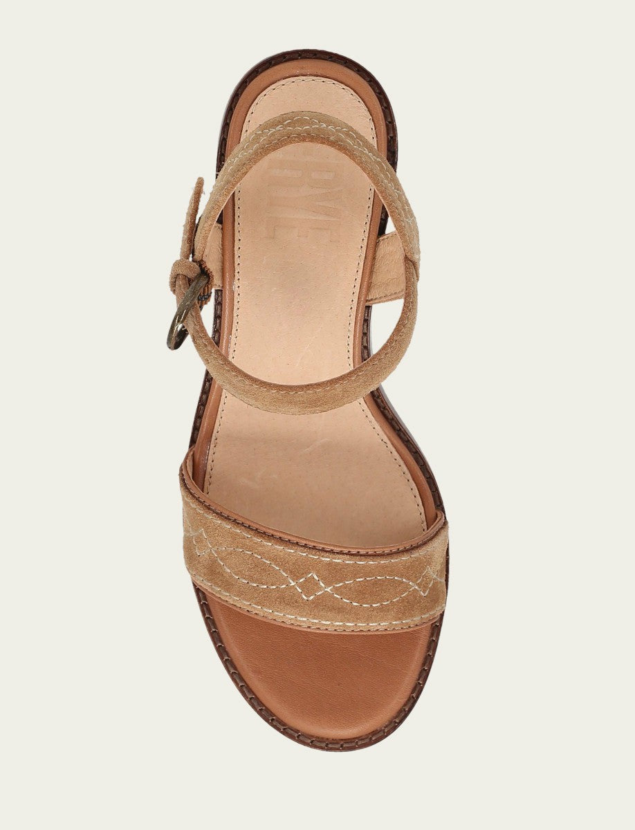 FRYE Women’s Almond Pipa Woodstock Sandals