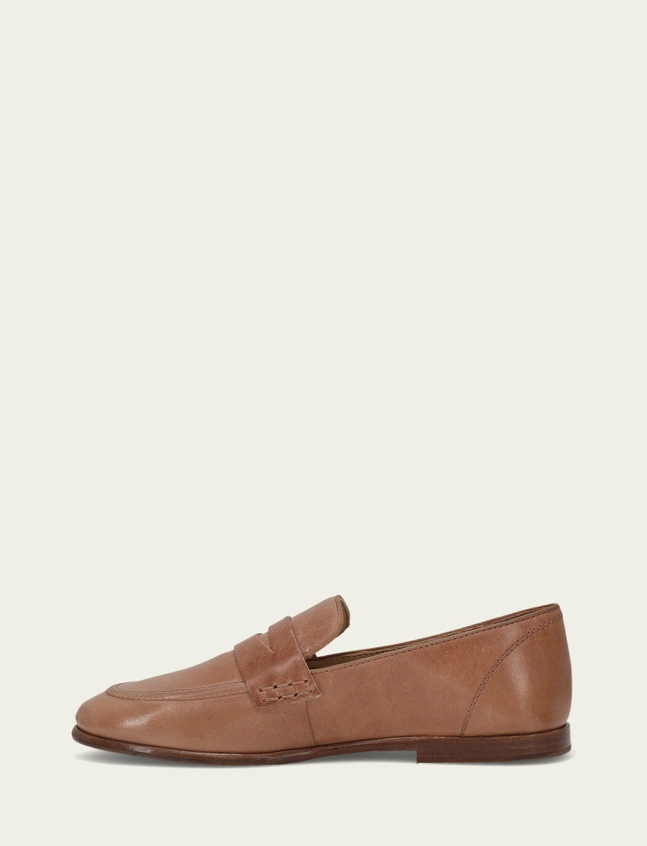FRYE Women's Rosa Faith Leather Loafer