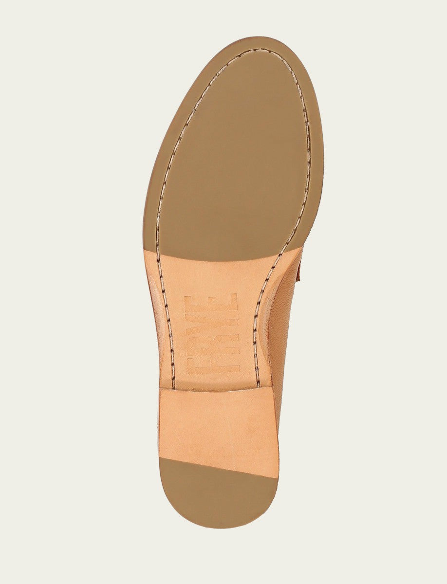 FRYE Women’s Tan Faith Leather Loafers