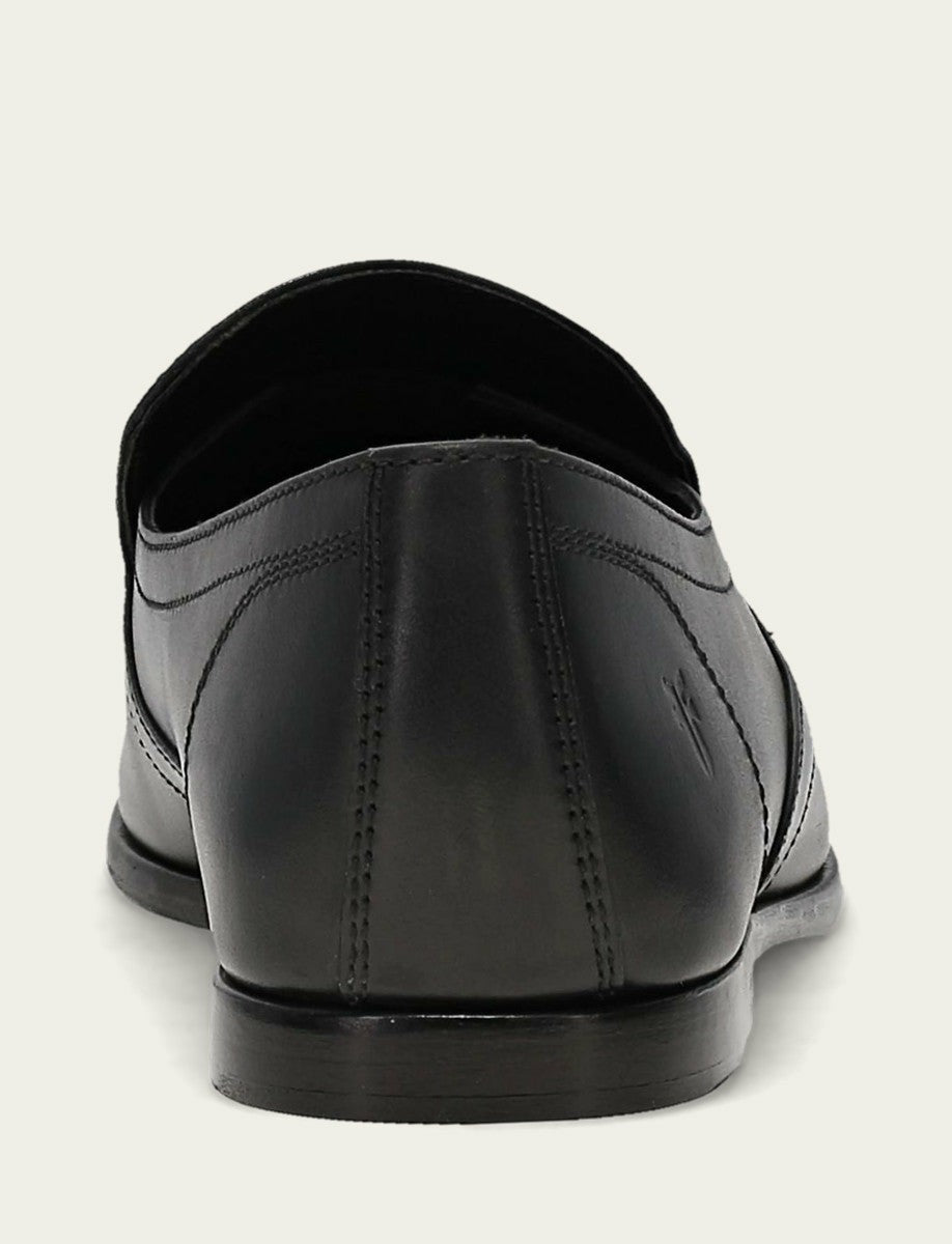 FRYE Women's Black Faith Slip On Loafer