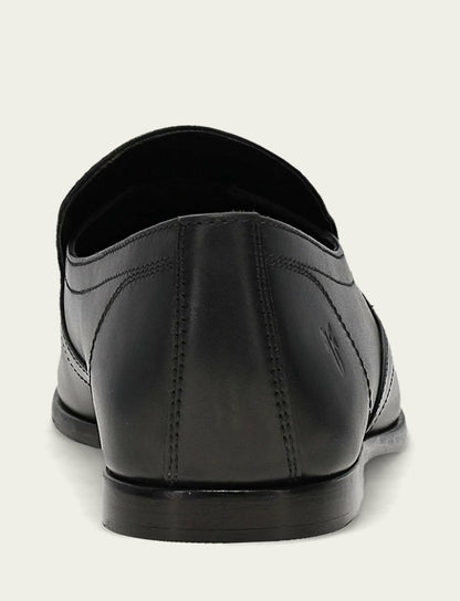 FRYE Women's Black Faith Slip On Loafer