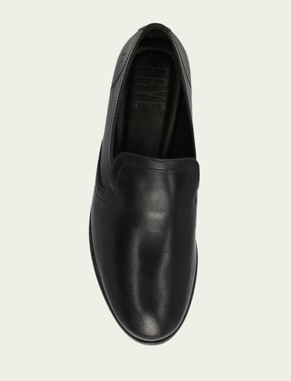FRYE Women's Black Faith Slip On Loafer