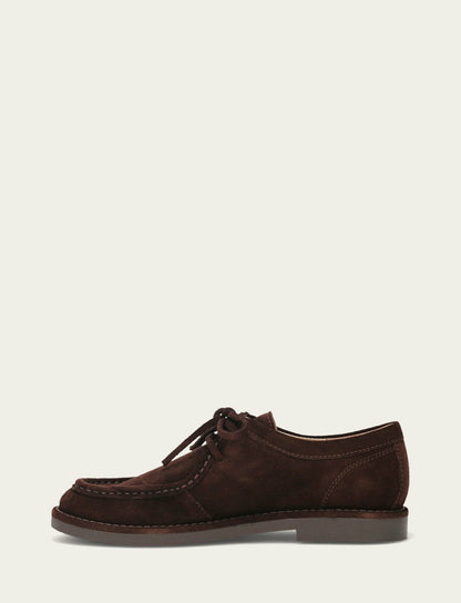 FRYE Women's Chocolate Harper Wallaby Loafer