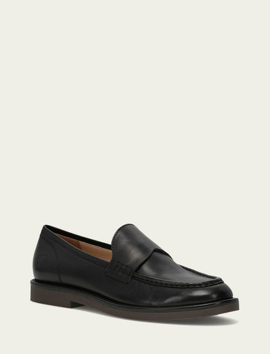 FRYE Women’s Black Harper Leather Loafers