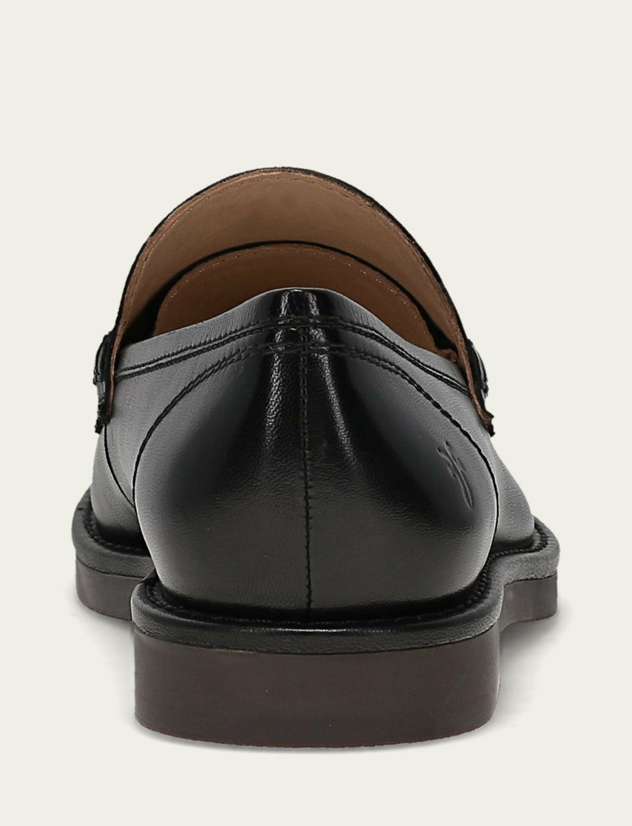 FRYE Women’s Black Harper Leather Loafers