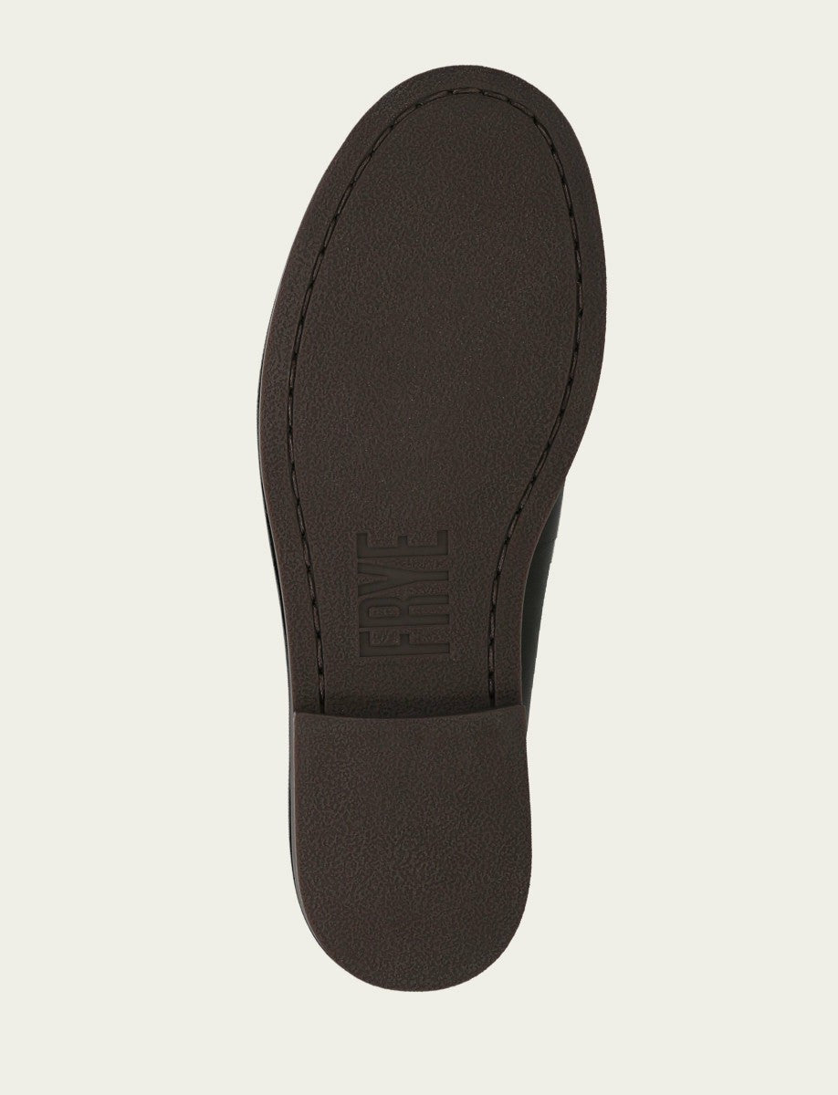 FRYE Women’s Black Harper Leather Loafers