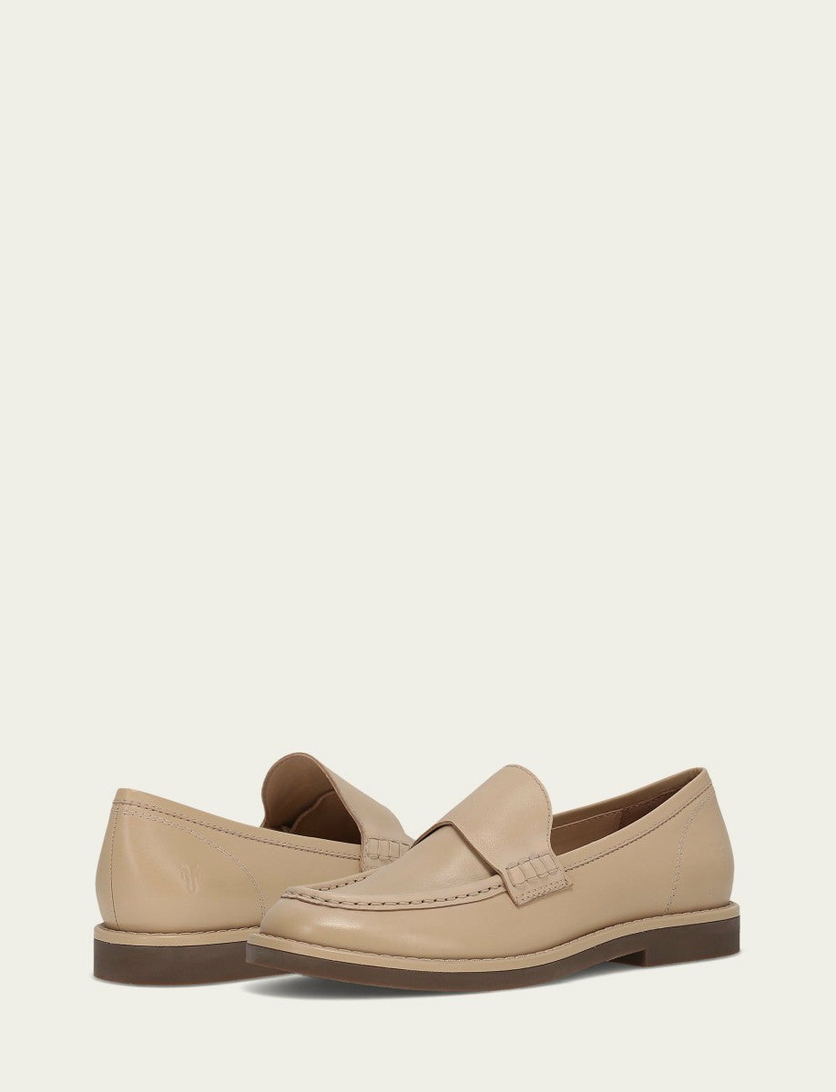 FRYE Women’s Warm Sand Harper Leather Loafers
