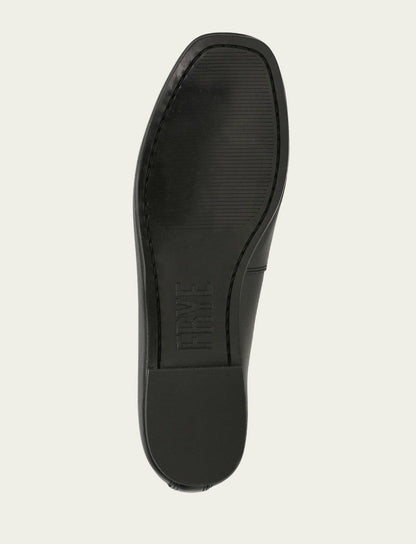 FRYE Women’s Black Hayley Leather Ballet Flats
