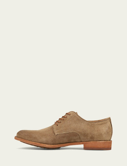 FRYE Men’s Mushroom Suede Tyler Flex Oxford Boots