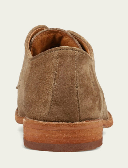 FRYE Men’s Mushroom Suede Tyler Flex Oxford Boots