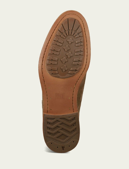 FRYE Men’s Mushroom Suede Tyler Flex Oxford Boots