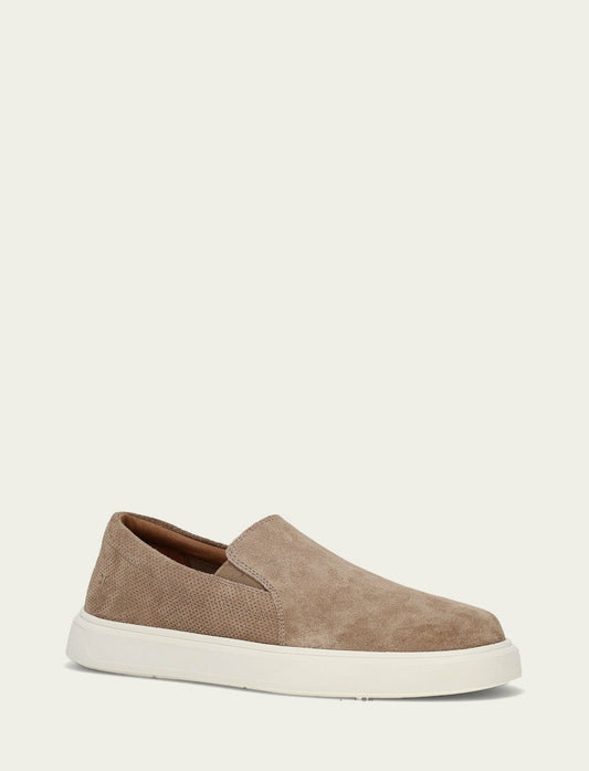 FRYE Men’s Mushroom Beau Twin Gore Suede Sneakers