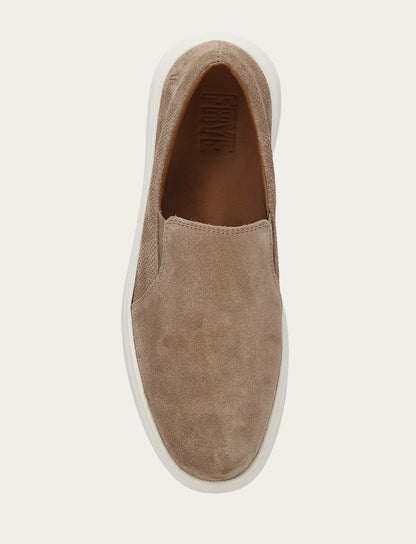 FRYE Men’s Mushroom Beau Twin Gore Suede Sneakers