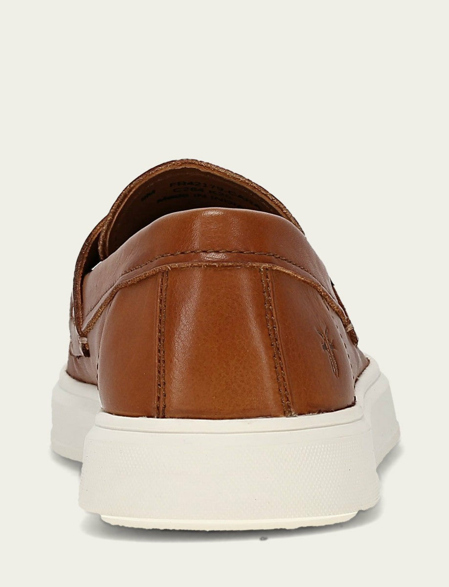 FRYE Men’s Caramel Beau Penny Leather Sneakers