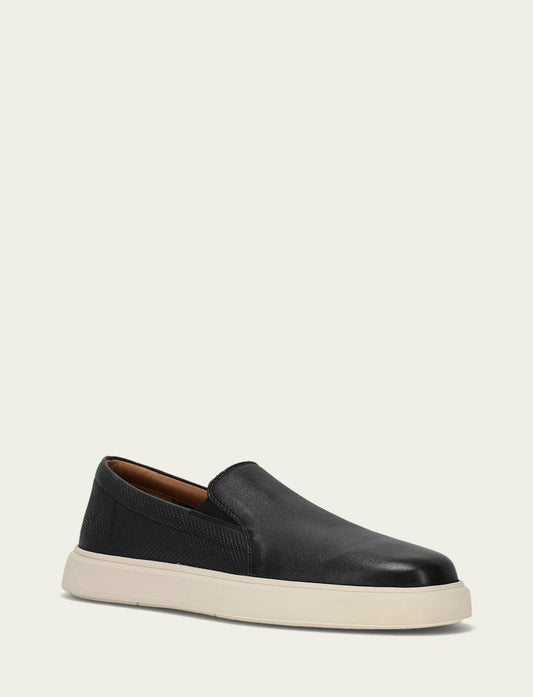 FRYE Men’s Black Beau Twin Gore Leather Sneakers