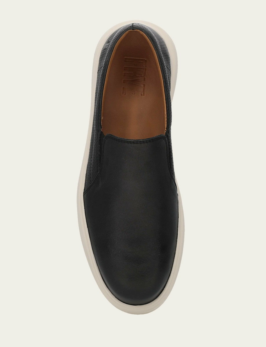 FRYE Men’s Black Beau Twin Gore Leather Sneakers