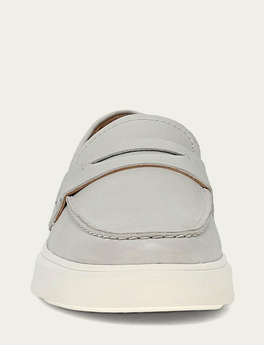 FRYE Men’s Beige Beau Penny Leather Sneakers