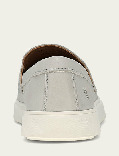 FRYE Men’s Beige Beau Penny Leather Sneakers