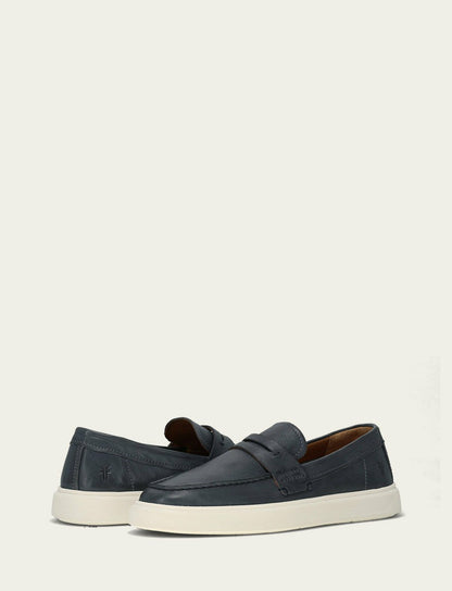 FRYE Men’s Denim Beau Penny Leather Sneakers