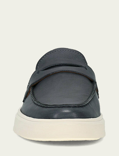 FRYE Men’s Denim Beau Penny Leather Sneakers