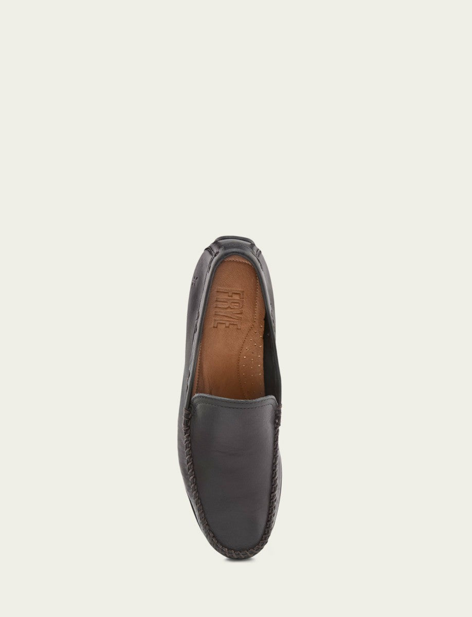 FRYE Men's Black Lewis Venetian Loafers