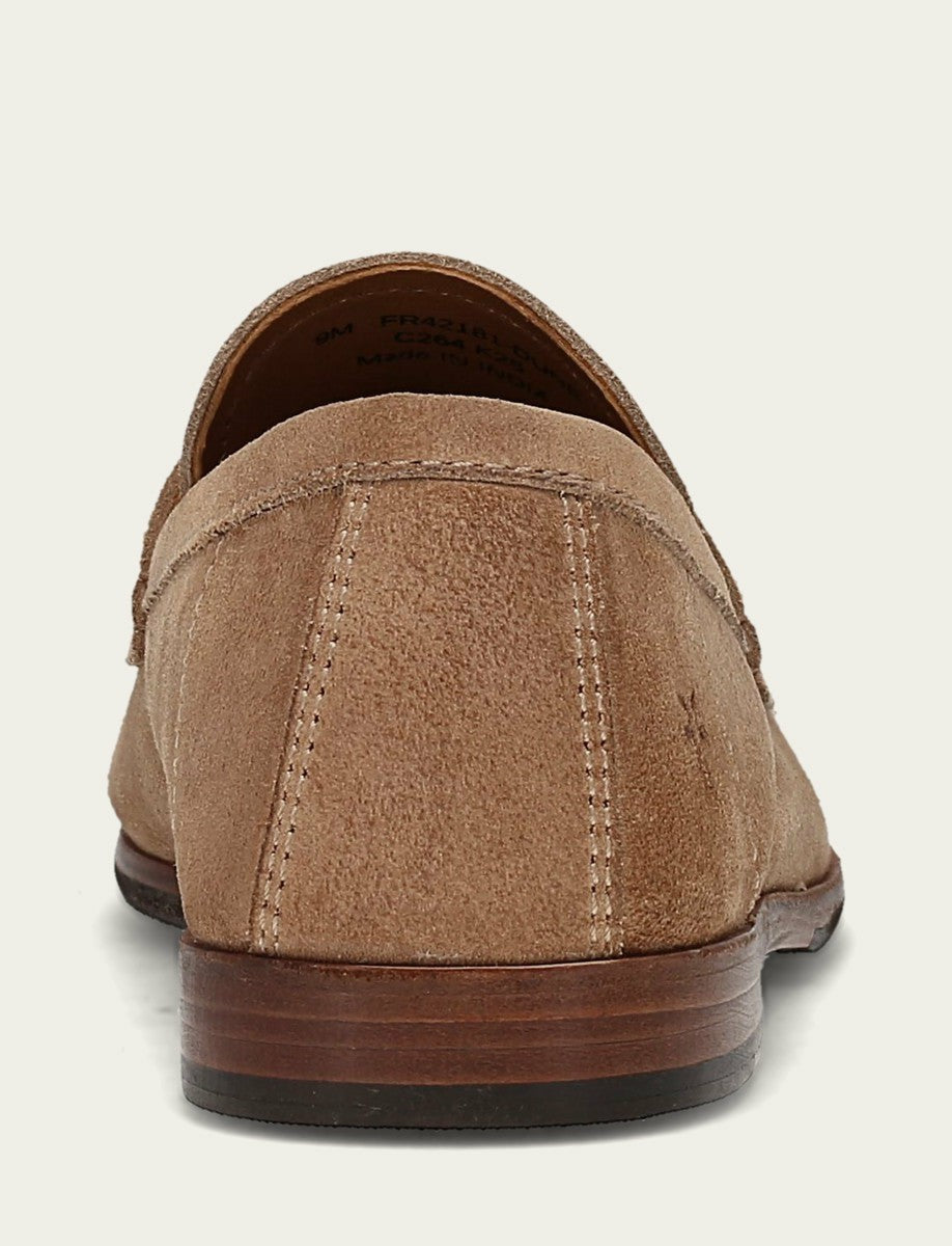 FRYE Men’s Dune Suede Graham Penny Casual Leather Shoes